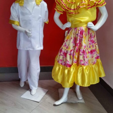 CUMBIA PERLA AMARILLO NIÑO