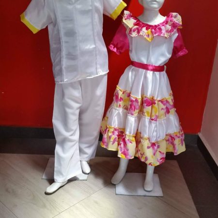 CUMBIA PERLA BLANCO NIÑA