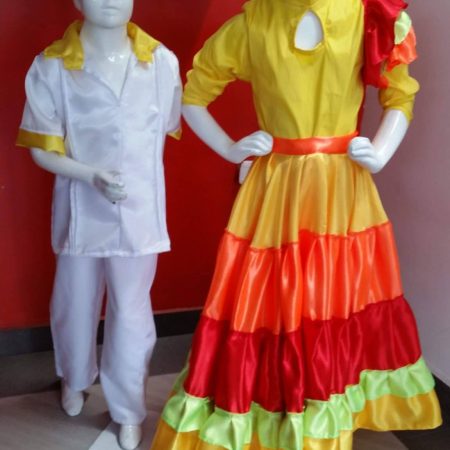 CUMBIA AMARILLO NEÓN NIÑA
