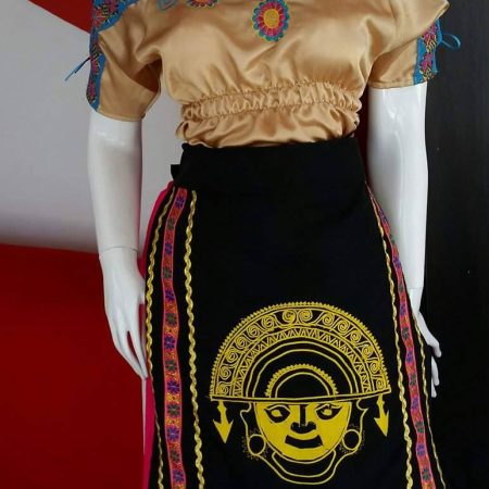 ANACO CARDENILLO BORDADO