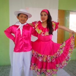 Cumbia america fucsia niños