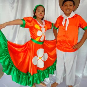 Cumbia flor tomate niñas