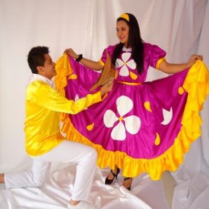 Cumbias flor adultos hombres