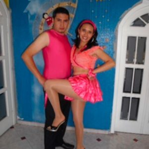 Modelo bolero fucsia adultos hombres