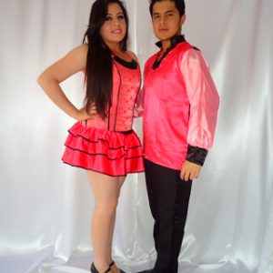 Modelo corset fiesta coral adultos hombres