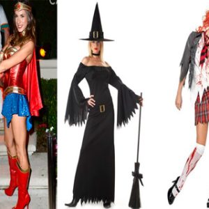Modelo disfraz halloween
