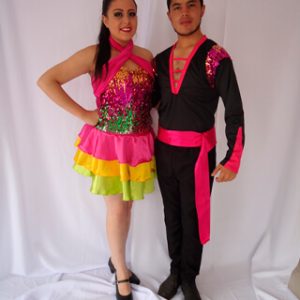Modelo lentejuela fucsia hombres
