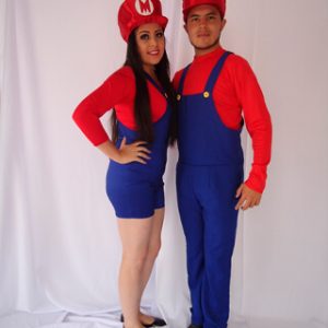 Modelo mario bros adultos hombres