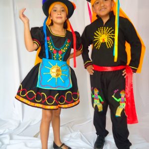 Modelo sol bordado niñas