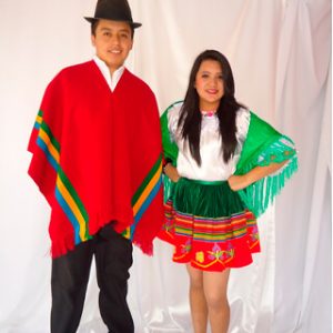 Modelo terciopelo bordado verde adultos hombres