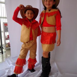 Modelo vaqueros tomate niñas