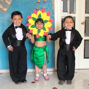 modelo flor niñas